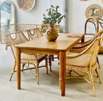 Load image into Gallery viewer, MEJA Solid Wood Teak Dining Table
