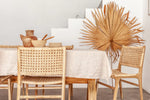 Load image into Gallery viewer, NASI Teak Rattan Dining Chair with Cane
