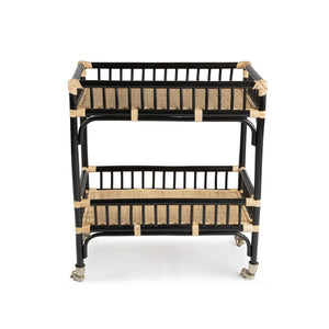 ONYX Rattan Bar Cart