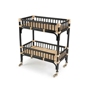 ONYX Rattan Bar Cart