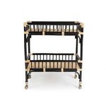 Load image into Gallery viewer, ONYX Rattan Bar Cart
