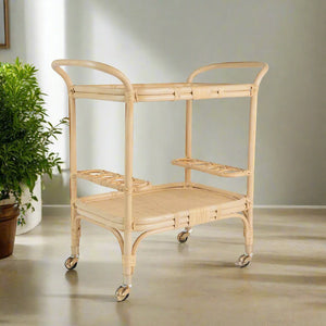 SUMERIA Rattan Trolley