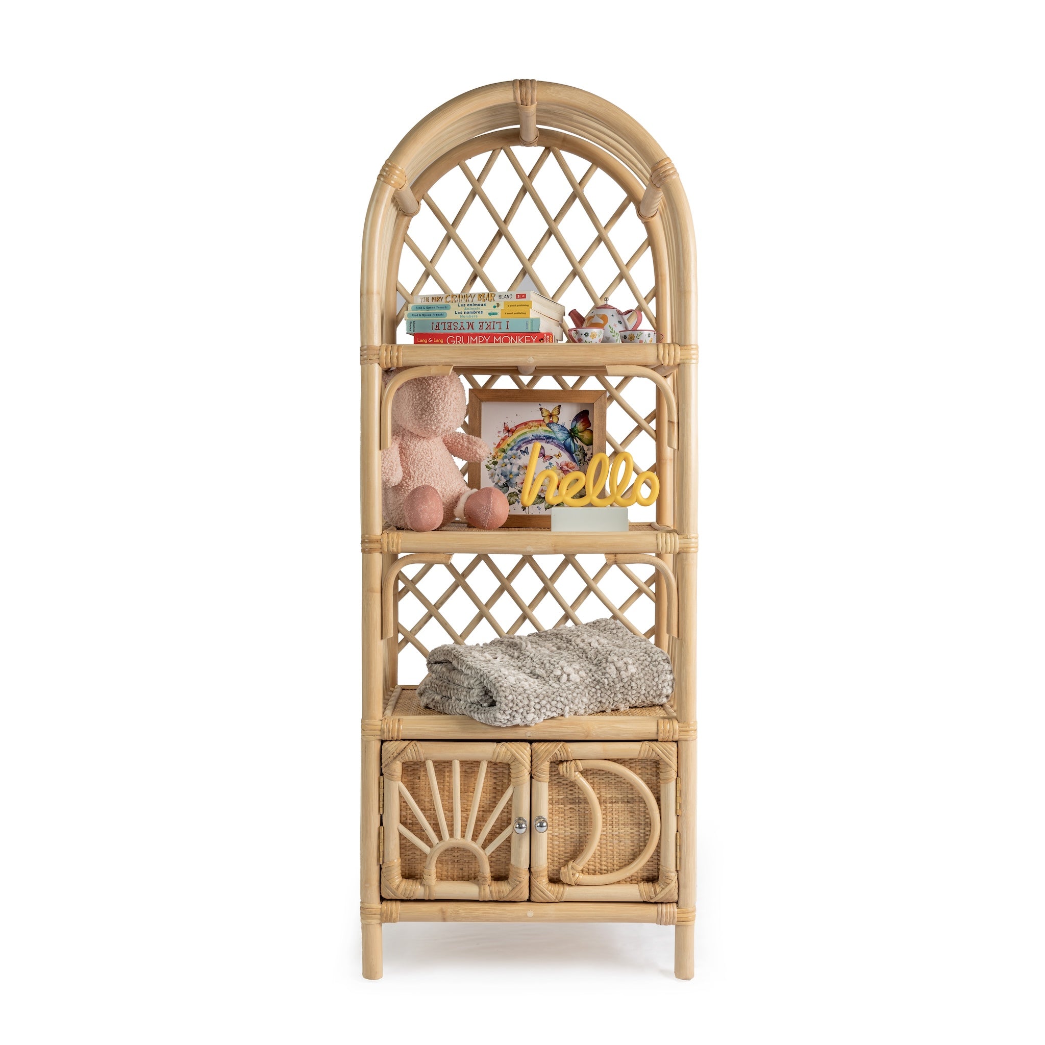 ECLIPSE Rattan Kids Shelf