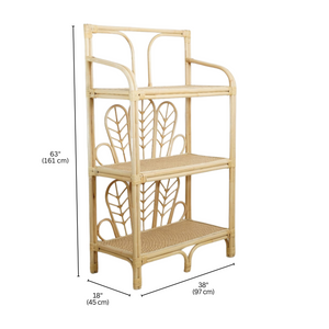 BALI Etagère Rattan Shelf