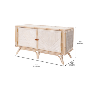 CONCH Rattan Sideboard