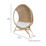 Load image into Gallery viewer, EDEN Rattan Chair
