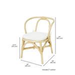 Load image into Gallery viewer, JOEY Rattan Kids Chair
