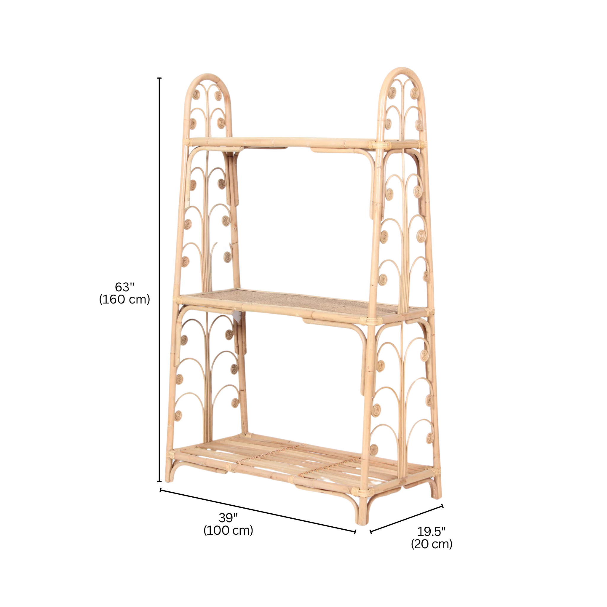 LIS Rattan Shelves