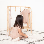 Load image into Gallery viewer, SUNRISE Rattan Kids Clothing Rack
